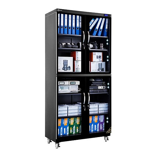 Tủ chống ẩm cao cấp Nikatei NC-600S Silver 